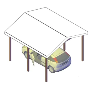telo di copertura per pergola in legno da giardino per auto