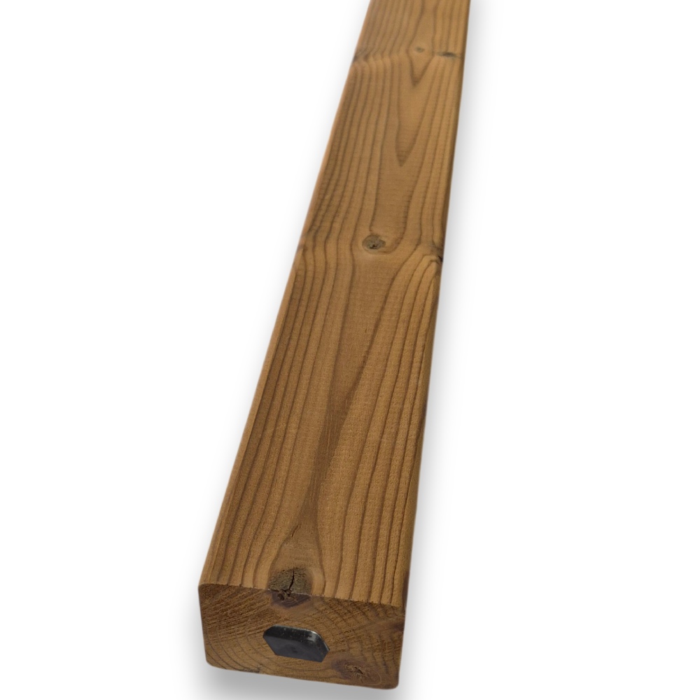6x Listelli in Legno Termotrattato per Divisori da Esterno, 300 cm