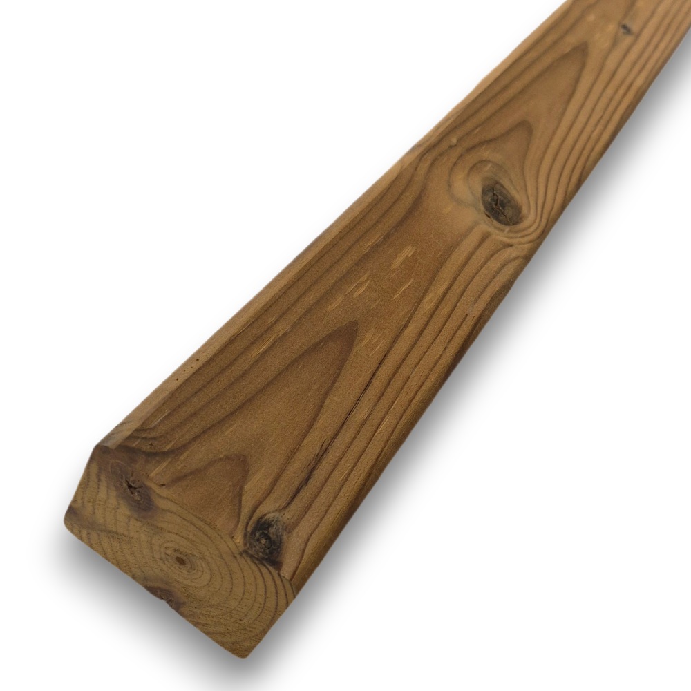 6x Listelli in Legno Termotrattato per Divisori da Esterno, 300 cm
