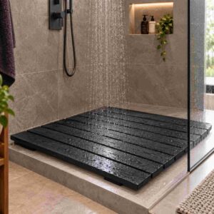 pedana antiscivolo in legno nero sunwood-main